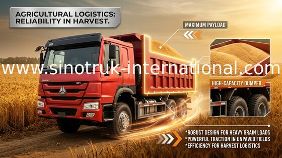 SINOTRUK HOWO 팁 주는 사람 덤프 트럭 371HP 8X4 LHD 31tons 20-30CBM ZZ3317N3567W
