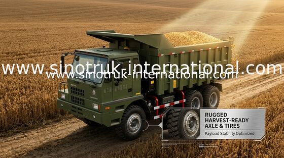 높은 적재 능력 팁 주는 사람 덤프 트럭 SINOTRUK HOWO70 채광 트럭 6X4
