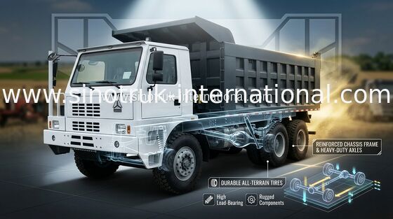 SINOTRUK HOWO70 광업 팁 주는 사람 덤프 트럭 RHD 6X4 371HP 70tons ZZ5707S3840AJ