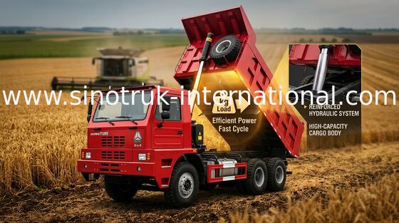 고능률 팁 주는 사람 덤프 트럭 6X4 HOWO SINOTRUK ZZ5707S3640AJ