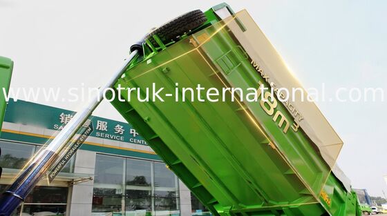10 바퀴 높은 적재 능력 Sinotruk Howo 덤프 트럭 6 × 4 구동 장치형