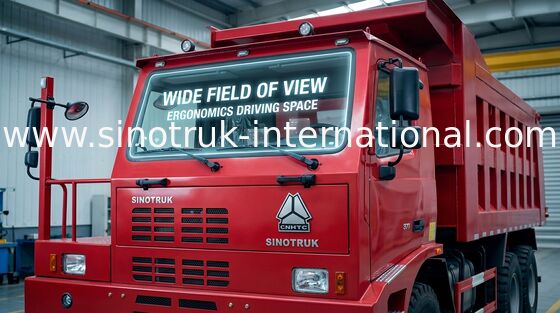 화물 몸 구조/SINOTRUK HOWO 트럭을 가진 상업적인 덤프 트럭