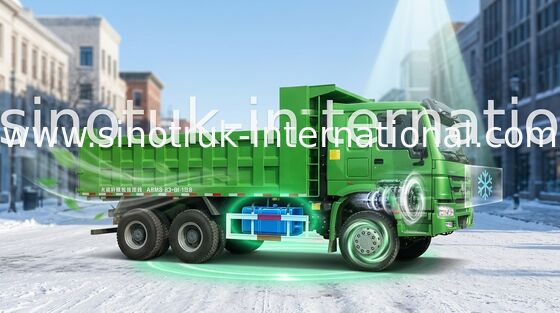 SINOTRUK HOWO 팁 주는 사람 덤프 트럭 290HP 6X4 LHD 25tons 10-25CBM ZZ3257M2947A