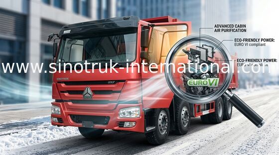 SINOTRUK HOWO 덤프 트럭 371HP 12wheels LHD 31tons 20-30CBM ZZ3317N3567W