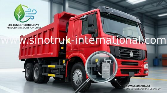 SINOTRUK HOWO 덤프 트럭 290HP 10Wheels LHD 25-40tons 10-25CBM ZZ3257M2947A