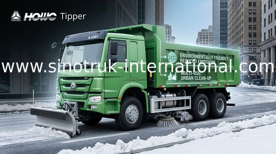 팁 주는 사람 덤프 트럭 SINOTRUK HOWO 10wheels LHD 371HP 25tons 10-25CBM ZZ3257N3847A