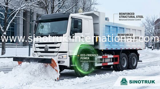 팁 주는 사람 덤프 트럭 SINOTRUK HOWO 10는 10-25CBM 짐 25-40tons ZZ3257N3847A를 선회합니다