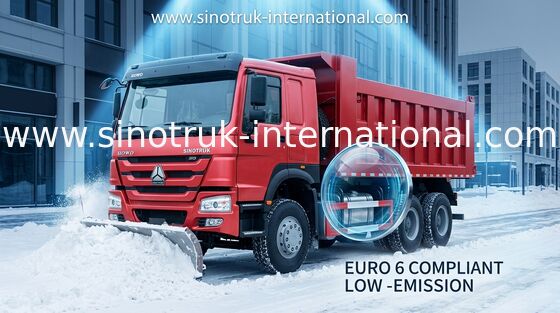 팁 주는 사람 덤프 트럭 SINOTRUK HOWO 10는 적재 능력 25-40tons 10-25CBM를 선회합니다