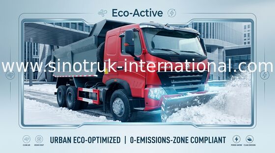 팁 주는 사람 덤프 트럭 SINOTRUK HOWO A7 ZZ3257N3647N1 채광을 위한 30 톤