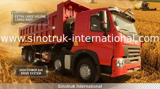 건축 ZZ3317N3867N1를 위한 SINOTRUK HOWO A7 371HP 팁 주는 사람 덤프 트럭