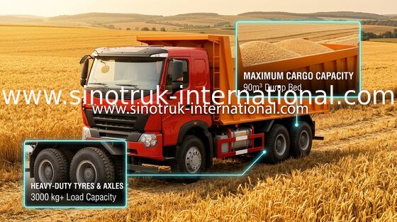 광산업 ZZ3257N3847N1를 위한 팁 주는 사람 덤프 트럭 SINOTRUK HOWO A7 336HP