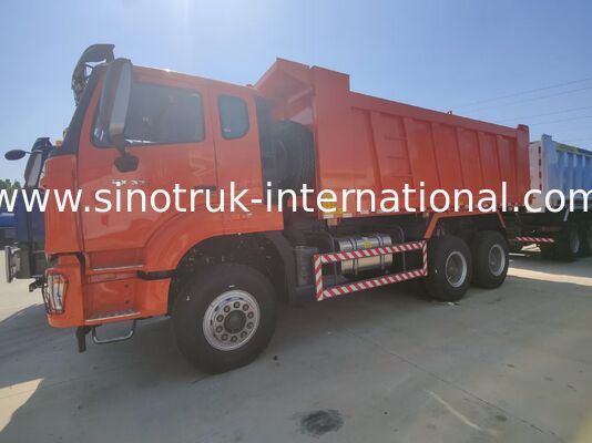 SINOTRUK HOWO-NX 6X4 틱퍼 덤프 트럭 371HP 엔진과 30-40 톤의 부하 용량과 고 효율적인 운송