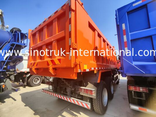 SINOTRUK HOWO-NX 6X4 틱퍼 덤프 트럭 371HP 엔진과 30-40 톤의 부하 용량과 고 효율적인 운송
