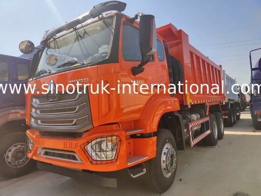 SINOTRUK HOWO-NX 6X4 틱퍼 덤프 트럭 371HP 엔진과 30-40 톤의 부하 용량과 고 효율적인 운송