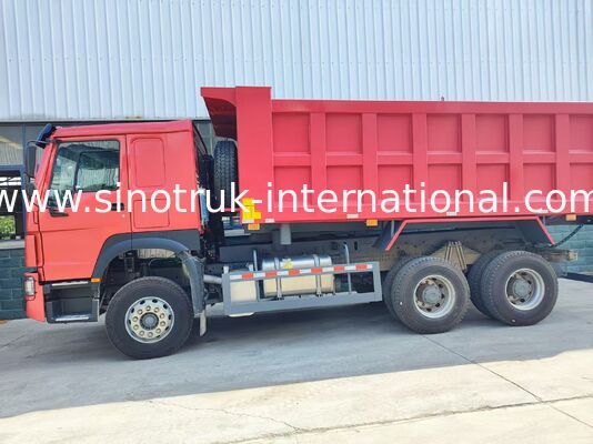 Heavy Duty HOWO 371 Horsepower 6×4 Tipper Truck With Middle Tipping Design, 20 Cubic Meter Cargo Body, Equipped With 12.00R20 Standard Tyres For Bulk Material Transport