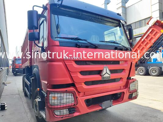 Heavy Duty HOWO 371 Horsepower 6×4 Tipper Truck With Middle Tipping Design, 20 Cubic Meter Cargo Body, Equipped With 12.00R20 Standard Tyres For Bulk Material Transport