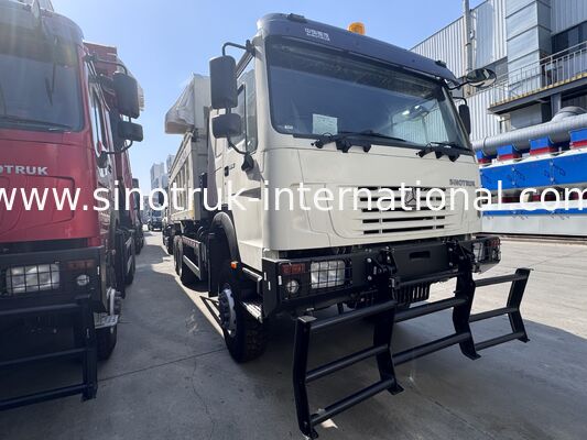 SINOTRUK HOWO 고스트 페이스 택시 380HP LHD 티퍼 덤프 트럭 6X4