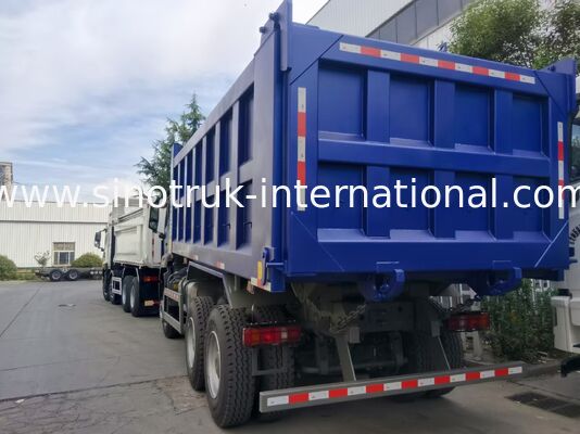 HOWO-NX Dump Truck with 371HP SINOTRUK Engine, Electric Tarpaulin, and Heavy-duty Manganese Steel Cargo Box