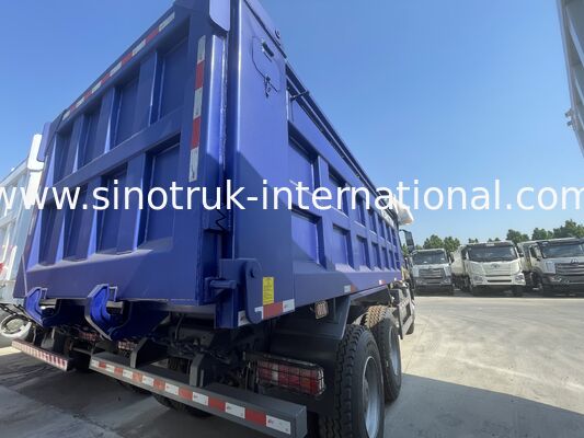 HOWO-NX Dump Truck with 371HP SINOTRUK Engine, Electric Tarpaulin, and Heavy-duty Manganese Steel Cargo Box