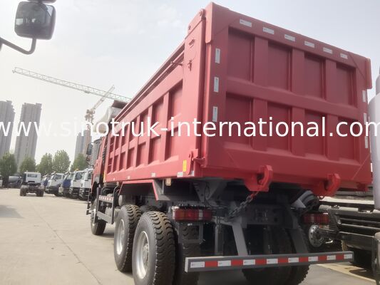 SINOTRUK HOWO 고스트 페이스 택시 400HP LHD 티퍼 덤프 트럭 6X4