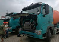 건축 용지 SINOTRUK HOWO A7를 위한 큰 수용량 구체 믹서 트럭