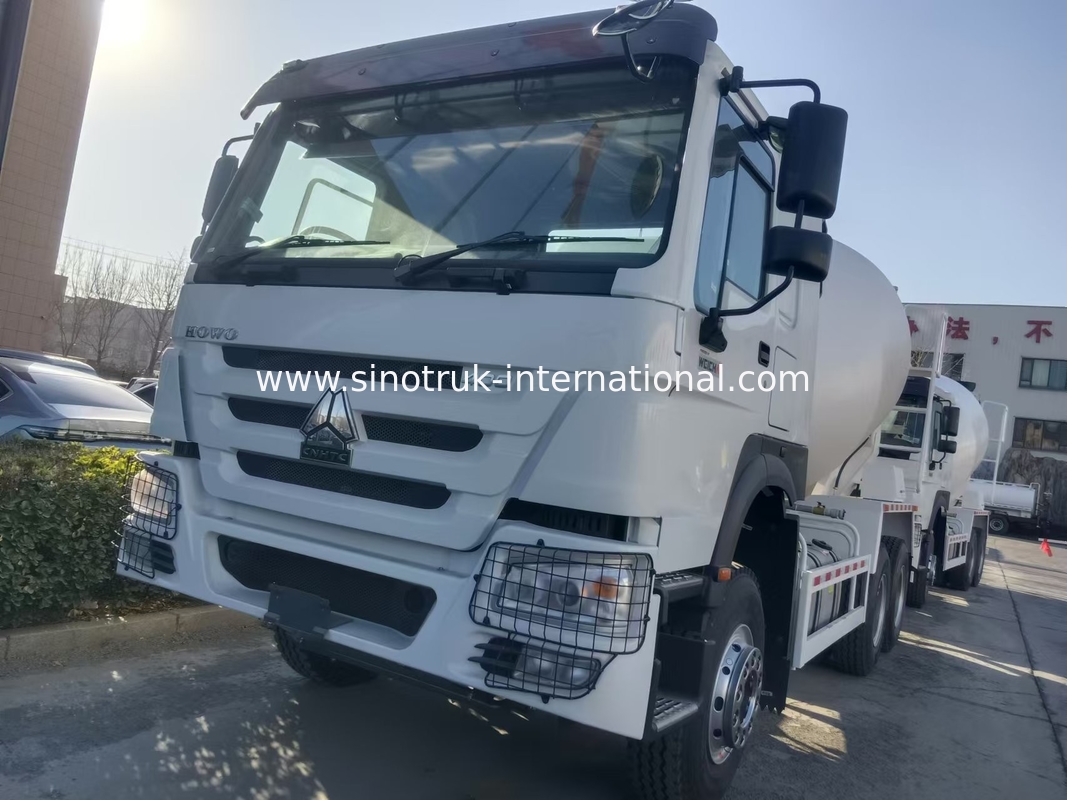 고마력 400HP HOWO 믹서 트럭 6-12CBM LHD 6×4 10 바퀴