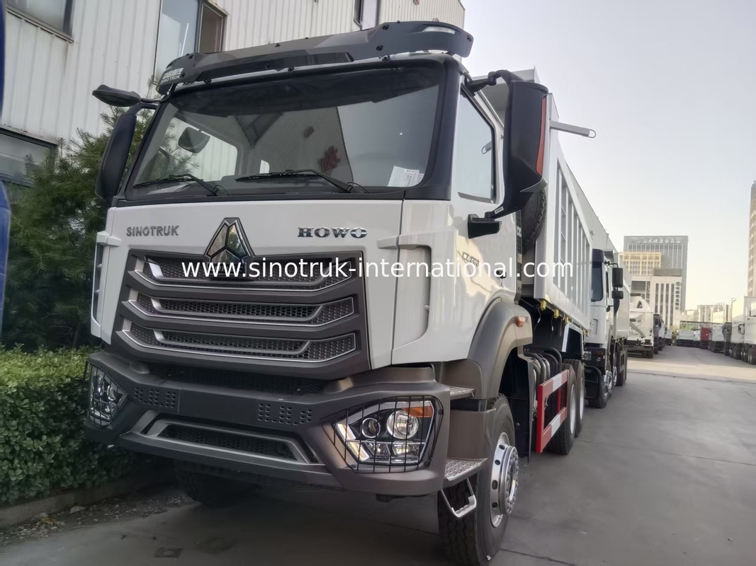 2여객 Sinotruk Hohan Tipper Dump Truck 웨이차이 엔진 6 × 4 LHD 380HP 수동 변속기와 함께
