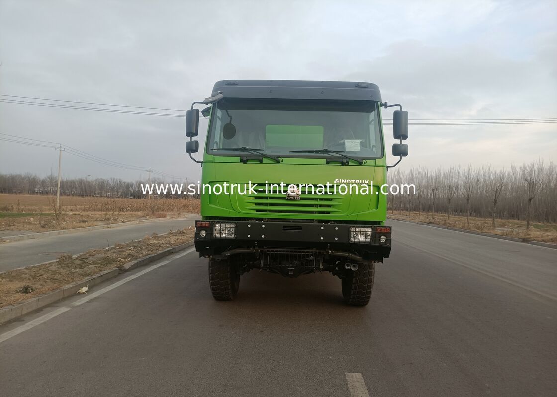 4X4 LHD Cargo Truck with 5000*2300*2300 mm Cargo Tank and 16T Rear Axle for Heavy Duty Transport