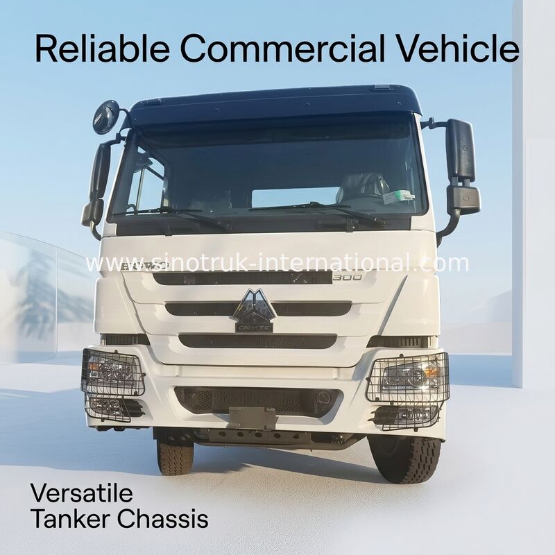 시노트룩 HOWO 화물 트럭 차시 16-20 톤 4X2 LHD 300HP