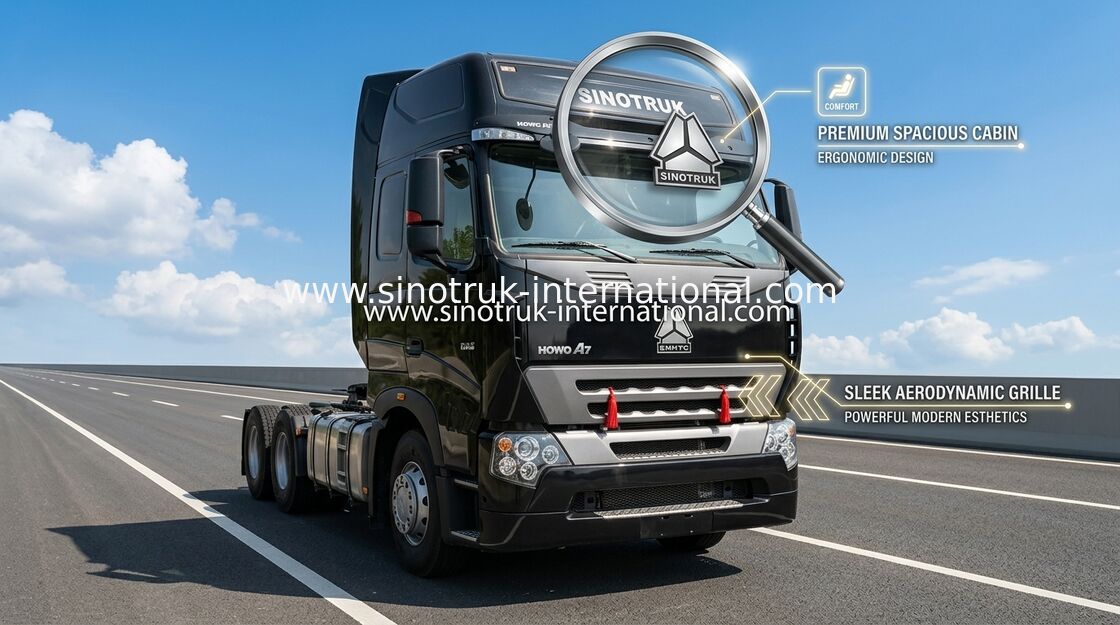 고성능 D12.38/380HP HOWO 팁 주는 사람 트랙터 트럭은 ISO를 찬성했습니다