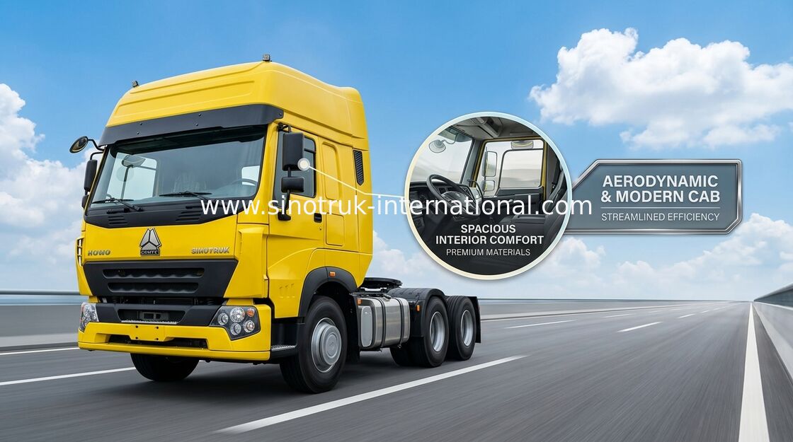 10대의 바퀴 SINOTRUK HOWO 트랙터 트럭 6X4 371 HP ZZ4257S3241V 트랙터 및 트럭