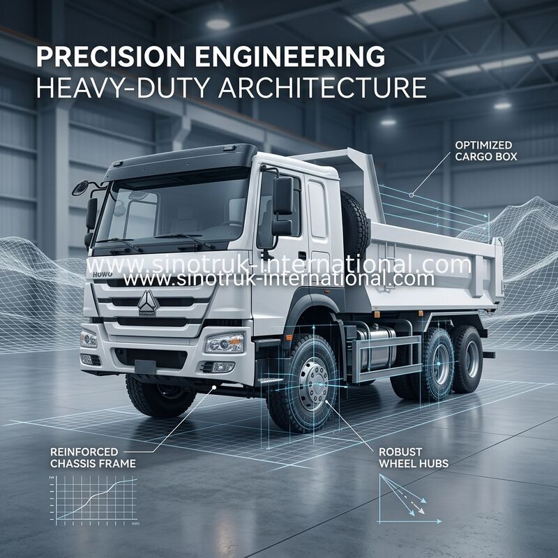 RHD를 사용하여 파기 위한 SINOTRUK HOWO 6x4 400HP Ｕ 타입 백색 덤프트럭