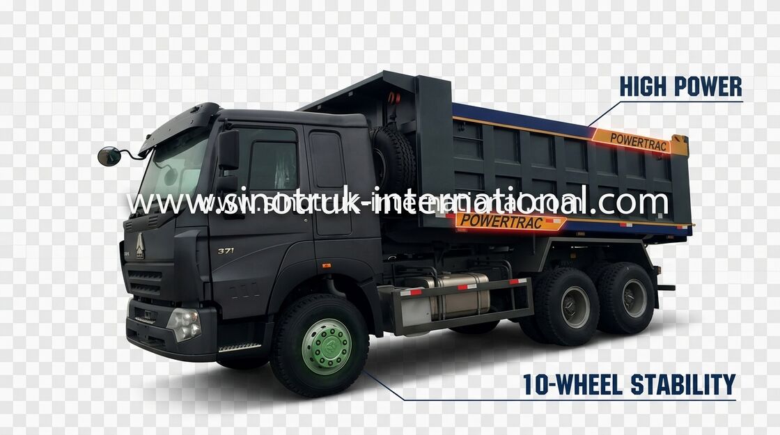 선적 건축 상품 팁 주는 사람 덤프 트럭 LHD 371HP 30 - 40 무거운 덤프 트럭 톤