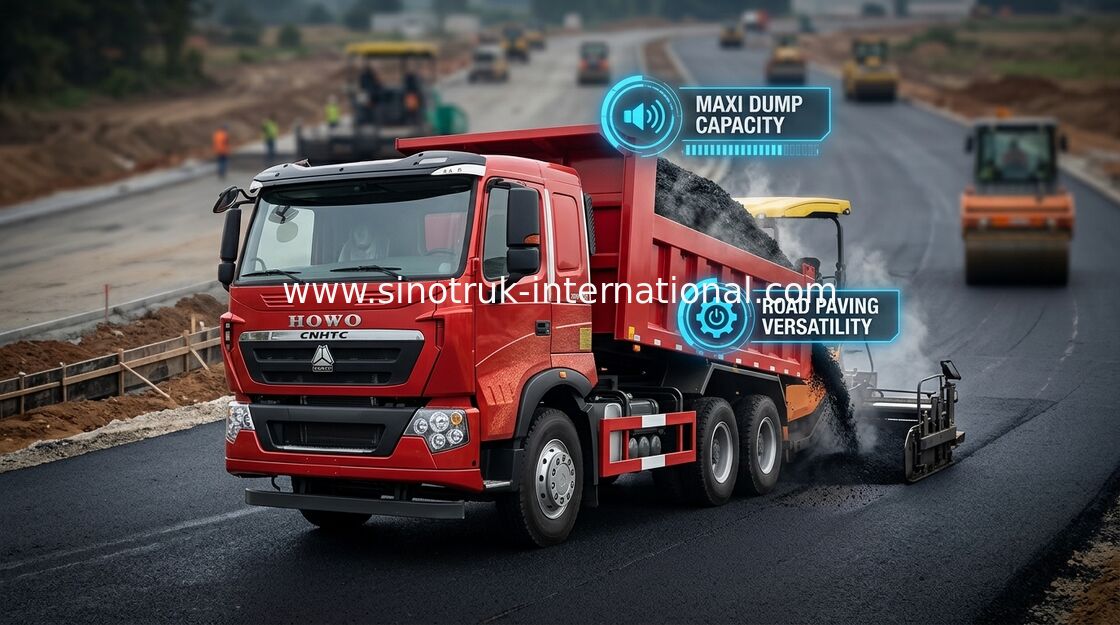 360HP LHD 30 - 40 국제 경기 톤 Sinotruk Howo 6x4 덤프 트럭 Howo 팁 주는 사람 트럭