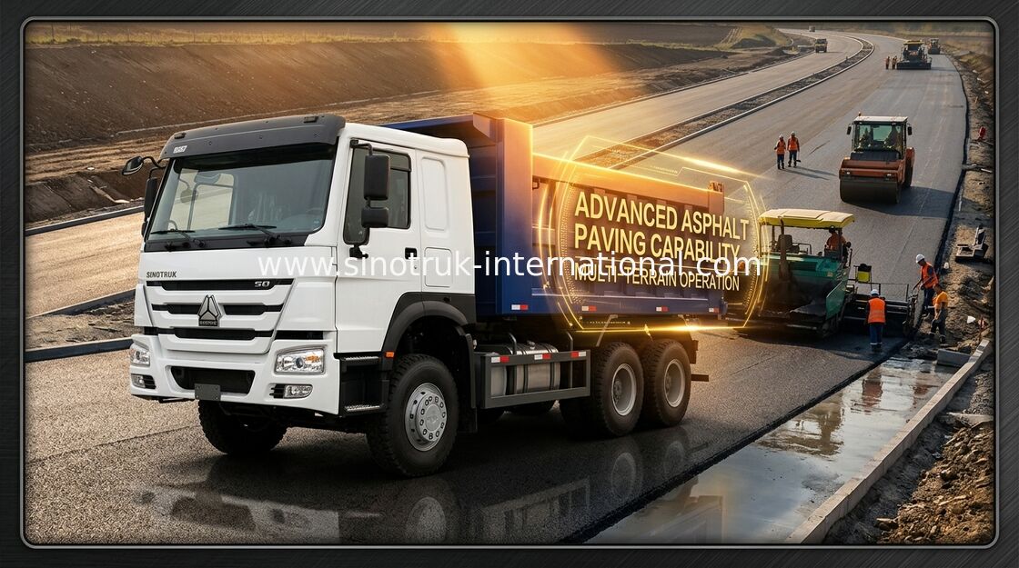 SINOTRUK HOWO 팁 주는 사람 트럭 266HP 6X4 LHD 10 - 25CBM 상업적인 덤프 트럭