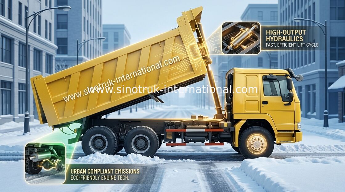 팁 주는 사람 덤프 트럭 SINOTRUK HOWO 6X4 LHD 371HP 25tons 10-25CBM ZZ3257N3847A