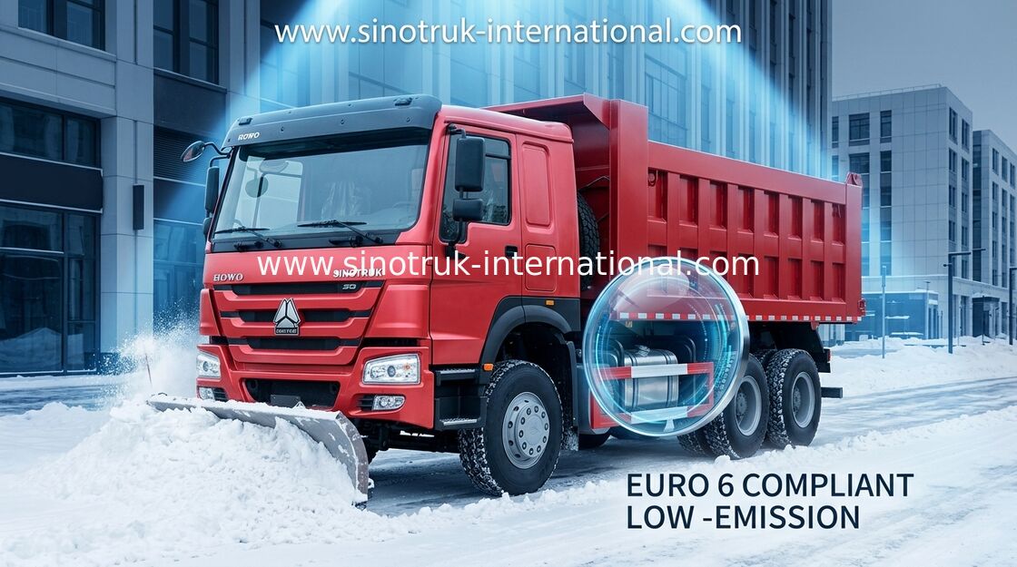 팁 주는 사람 덤프 트럭 SINOTRUK HOWO 10는 적재 능력 25-40tons 10-25CBM를 선회합니다