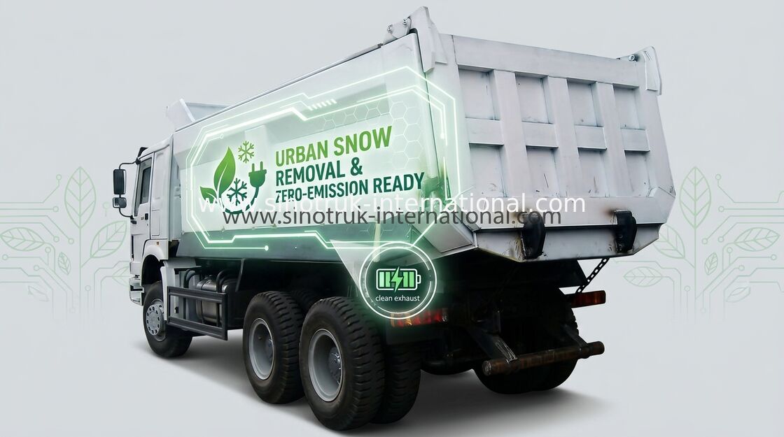SINOTRUK HOWO 팁 주는 사람 덤프 트럭 371HP 10-25Cubic 미터, 짐 25-40tons
