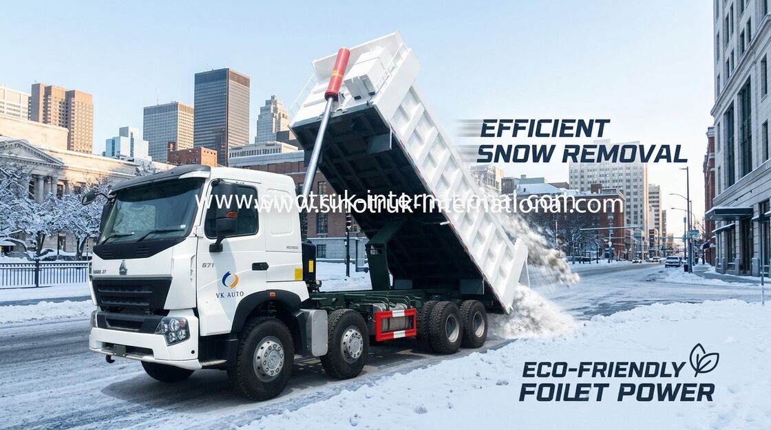 SINOTRUK HOWO A7 8X4 건축 ZZ3317N3867N1를 위한 덤프 트럭