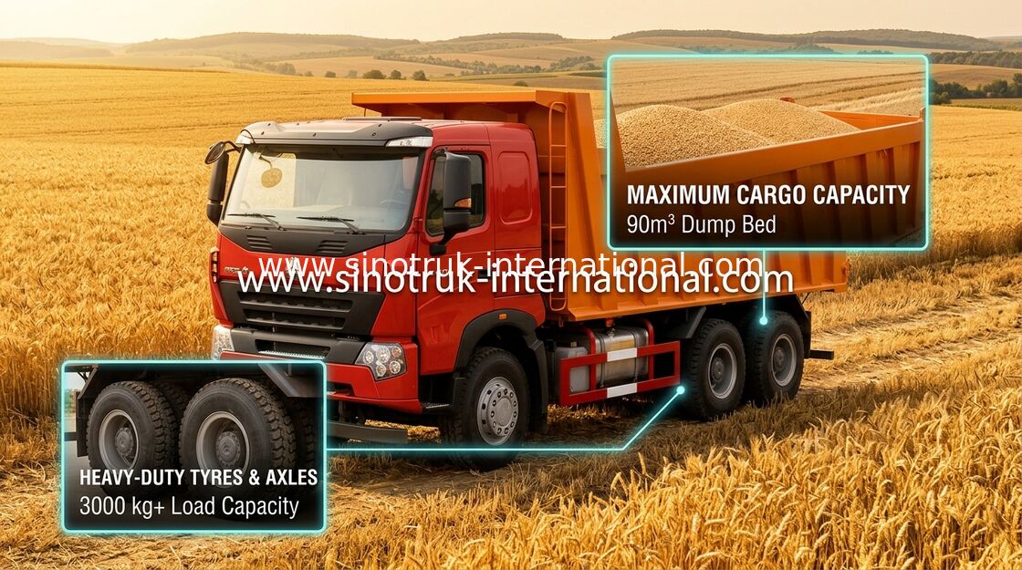 광산업 ZZ3257N3847N1를 위한 팁 주는 사람 덤프 트럭 SINOTRUK HOWO A7 336HP