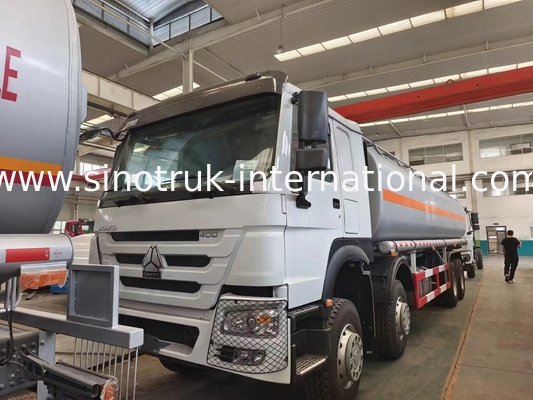 고효율 유가 탱크차 8X4 LHD Euro2 400HP 31000KG