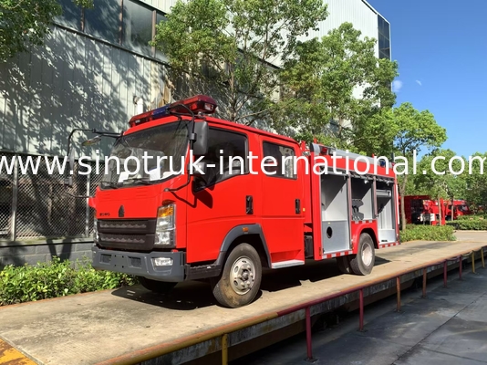 2CBM 4X2 116HP 소방 트럭 농업 소방 엔진 조경용 트럭
