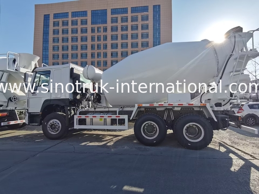 시노트룩 HOWO 6×4 10 바퀴 콘크리트 믹서 트럭 400 HP 고효율 LHD