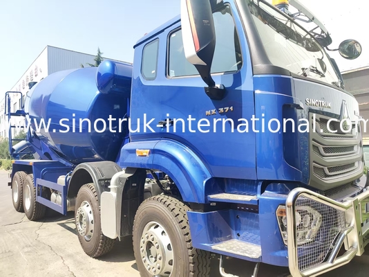 SINOTRUK HOWO NX 371HP 8*4 12륜 콘크리트 믹서 트럭, 콘크리트 믹서, 시멘트 믹서 트럭