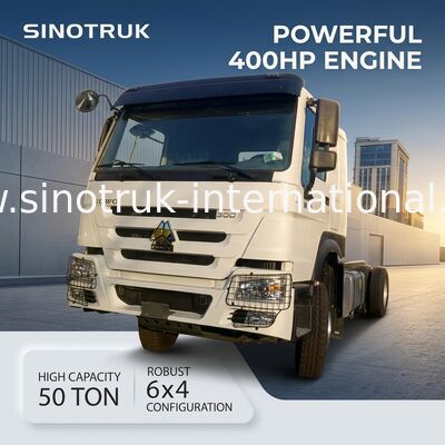 시노트룩 호우 LHD 6X4 400HP 물유 탱커 차시