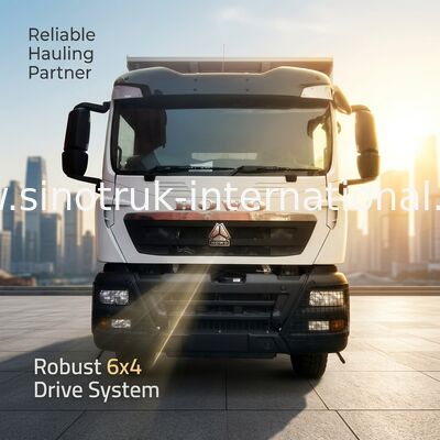 HOWO ZZ3257V384GB1 티퍼 덤프 트럭 371HP 6x4 LHD