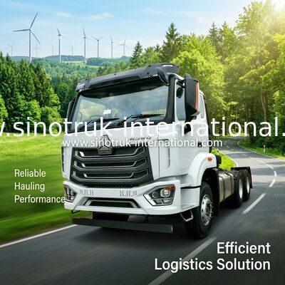 HOHAN 트랙터 트럭 6×4 RHD 400 HP 신형 HOWO