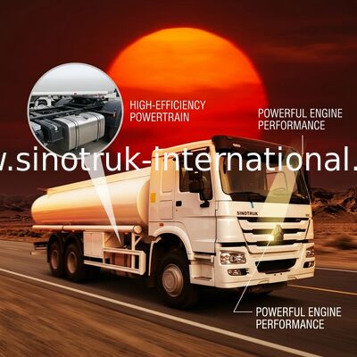 SINOTRUK HOWO 연료 탱크 트럭 20 톤, 6X4 LHD Euro2 290HP 이동할 수 있는 연료 트럭