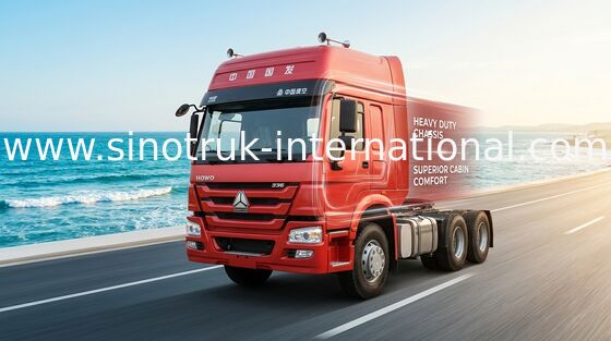 트랙터 트럭 SINOTRUK HOWO LHD 6X4 Euro2 290HP ZZ4257M3241V