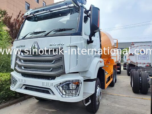 시노트룩 HOWO 6×4 10CBM 콘크리트 믹서 트럭 H77L 캐빈, 371HP 전체 장점 소개